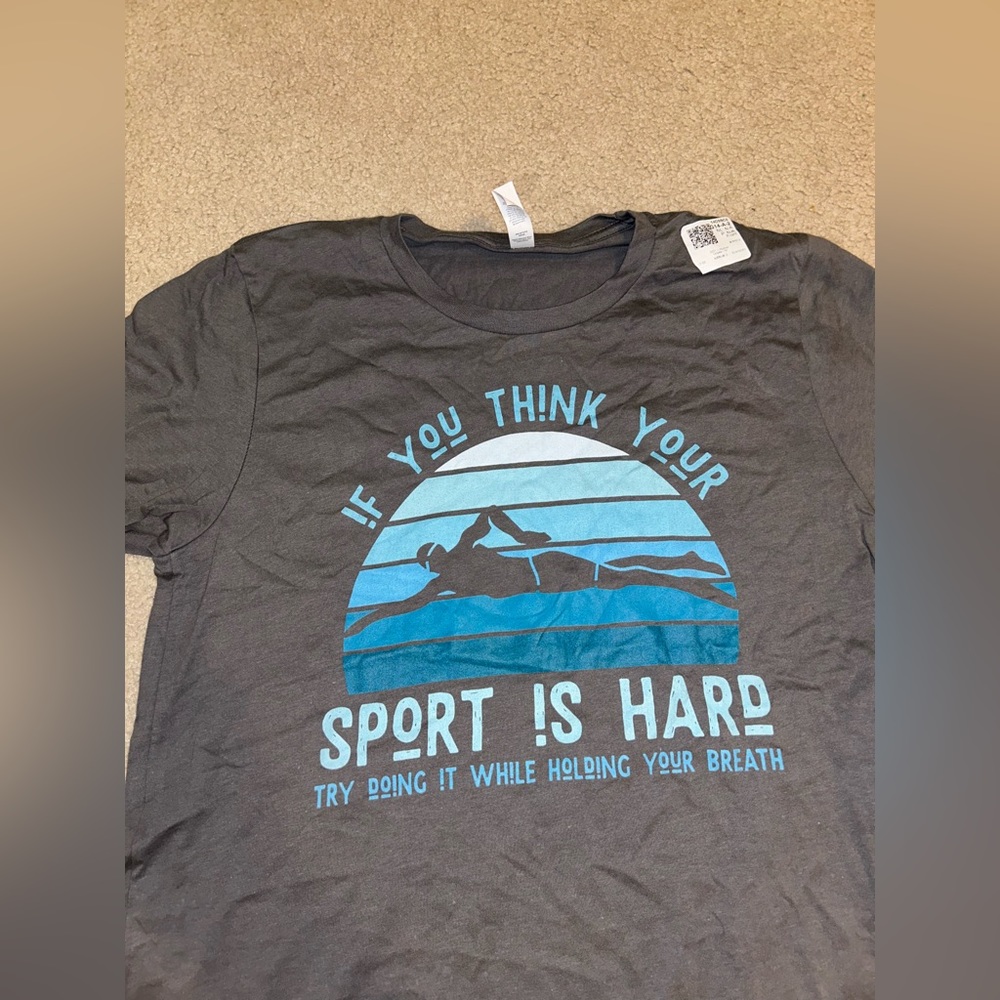 NEVER WORN Swimmer, Athlete Tee